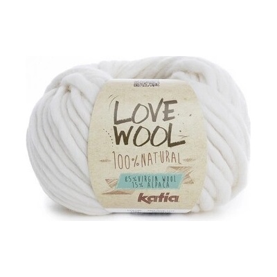 LOVE WOOL Katia Farby LOVE WOOL: 100 smotanová