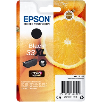 Epson Глава за Epson Expression Premium XP630/XP640 Series - Ink - /33XL/ / C13T33514012 - Black - XL - PN C13T33514012 (C13T33514012)