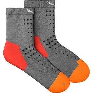 Salewa Мъжки туристически чорапи Salewa Pedroc Merino QRT Sock Walking socks - Light Grey Melange - размер 45-47 (EU) (201-7966-0113)