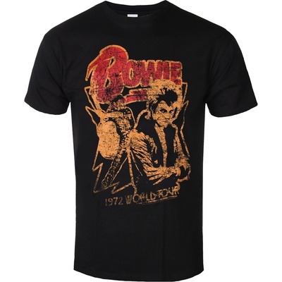 Low frequency Мъжка тениска David Bowie - 1972 Tour - LOW FREQUENCY - DBTS2205NTS