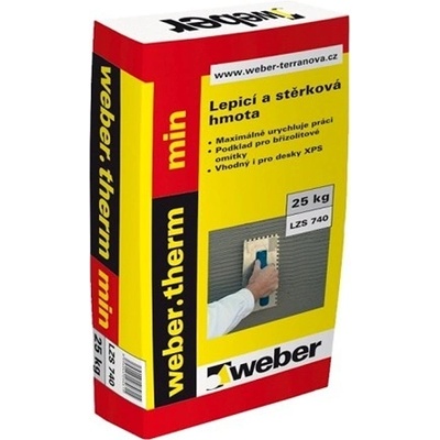 WEBER webertherm min - lepicí a stěrkový tmel 25kg