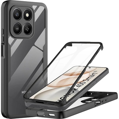 Techsuit Калъф + протектор - Techsuit ColorVerse 360 Series - Honor 400 Smart 5G / 400 Smart 4G / X7d 4G - Черен
