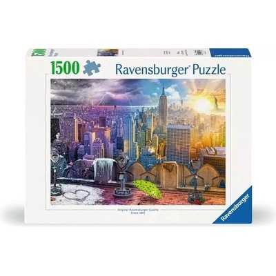 Ravensburger Leto a zima v New Yorku 1500 dielov