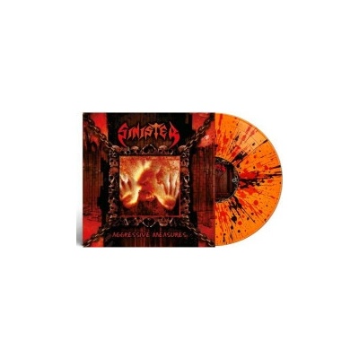 Sinister - Aggressive Measures Splatter Vinyl LP