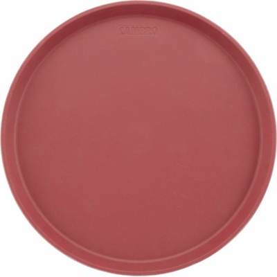 Cambro Camtread Servírovací tác kulatý protiskluzový vínový 355xH21mm