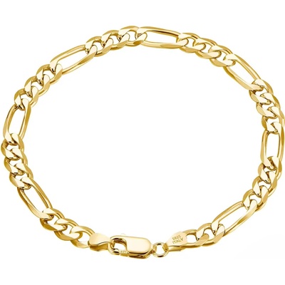 Olivie Strieborný náramok 19cm GOLD 8504