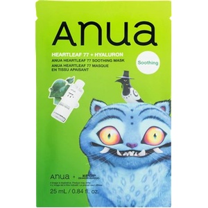 Anua K-Pop Demon Hunters Heartleaf 77 Soothing Mask - Успокояваща Текстилна Маска 1бр. /25ml