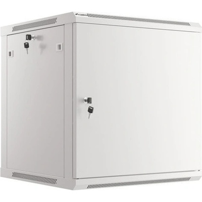 Lanberg Комуникационен шкаф Lanberg WF01-6612-00S, 19", 12U, 64.5 x 60 x 60 cm, товароносимост до 60кг, сив (WF01-6612-00S)