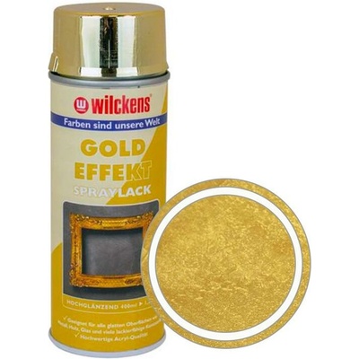 Wilckens dekoračná farba v spreji 400 ml zlatý chróm