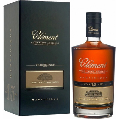 Clément 15letý AOC Martinique agricole vieux rum 42% 0,7 l (holá láhev)
