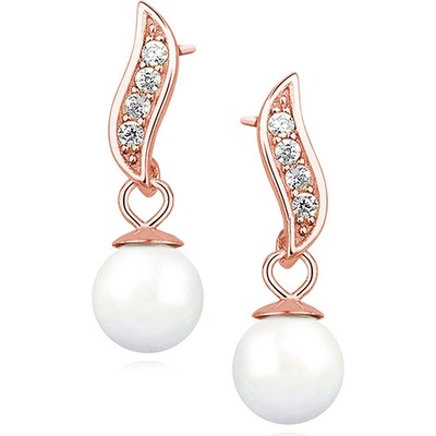 Olivie perlové rose 3588