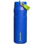 STANLEY 1913 Flip Straw Drinking Bottle with Straw 0.7L - Thermal Mug Cools for 10 Hours - Ice Cold for 3 Days - BPA Free - Leakproof - For Cup Holders - Dishwasher Safe - Cobalt Chartreuse - 100000118031
