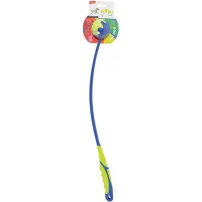 HOP Ball laucher Dog Toy - Катапулт с топка, играчка за куче, с мека дръжка - 68 x 6, 5 x 6, 8 см, Белгия - 10671399