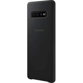 Image 1 of Samsung Оригинален гръб Silicone Back cover за Samsung Galaxy S10 Plus - Черен (8801643640255)