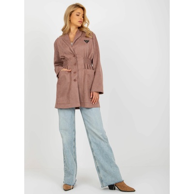 Lakerta Coat-LK-PL-509128.19-dark pink tmavočervená