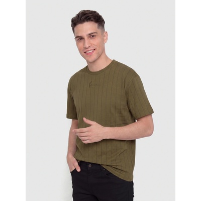 Karl Kani Small Signature Essential Pinstripe green