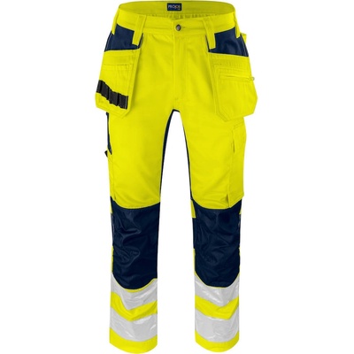 ProJob 6570 kalhoty do pasu Žlutá/navy
