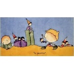 HDupont Silk Scarf Boy With Puppets 60 x 40 cm (S4639)