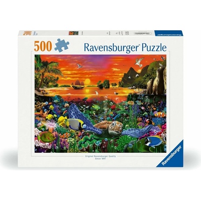 Ravensburger Želva na korálovém útesu 500 dílků