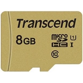 Transcend microSDHC 8GB C10/U1 TS8GUSD500S
