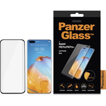 Panzer Стъклен протектор PanzerGlass за Huawei P40 pro CaseFriendly, Black, 117276