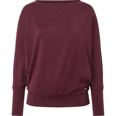 super. natural Дамски вълнен пуловер Super. natural Women's Kula Sweater Longsleeve - Wine Tasting - размер XS (105-4703-1011)