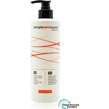 Simple and PureTekuté mydlo dávkovač s pumpičkou 450 ml