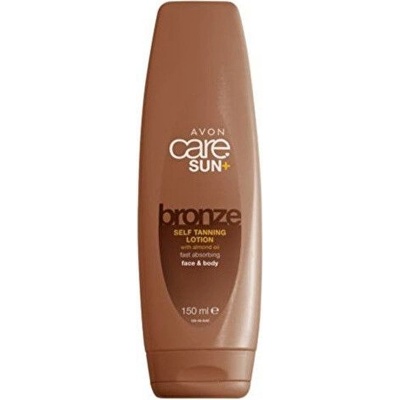 Avon Care Sun + Bronze samoopalovacie mlieko na telo a tvár 150 ml