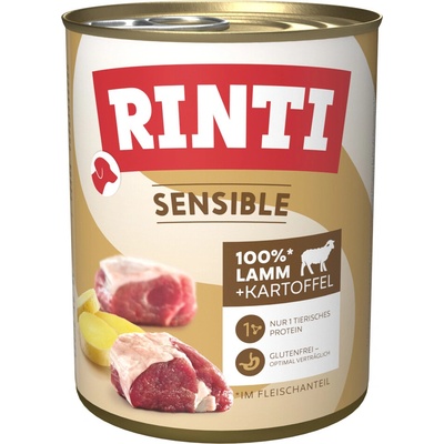 Rinti Sensible jahňacie a zemiaky 6 x 800 g