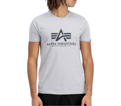 Alpha Industries Basic T Rainbow Reflective Pastel Grey