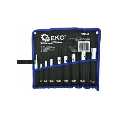 Geko Klúče rúrkové nástenné 8ks G11555