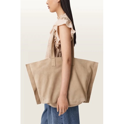 AllSaints Шопинг чанта дамска от кожа LUTECE (W357XE)