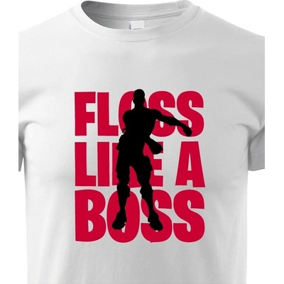 Dětské tričko Floss like Boss Bílá Canvas Dětské tričko Bezvatriko.cz 1