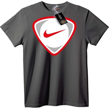 NOONEBRAND Тениска Nike Swoosh щит - 7XL, Black