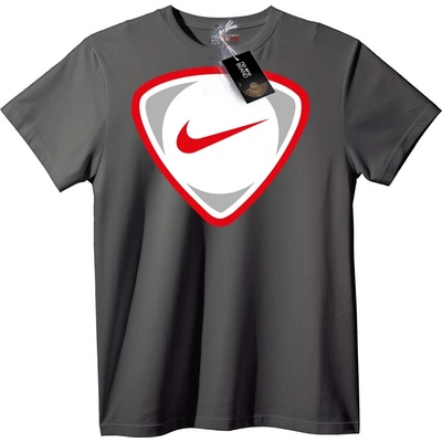 NOONEBRAND Тениска Nike Swoosh щит - 7XL, Black