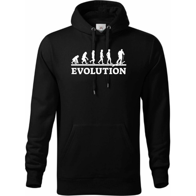 Evolution skialpy bílý tisk Premium