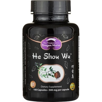 Dragon Herbs Хи Шоу У (Фо-ти) 100 капсули | Dragon Herbs (005427 (542) DH)