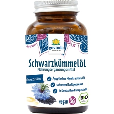 Govinda Масло от черен кимион на капсули 500mg - 90 капсули