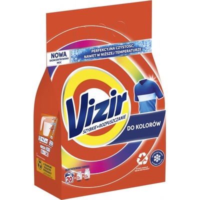 Vizir Color prášok na farebnú bielizeň 1,1 kg