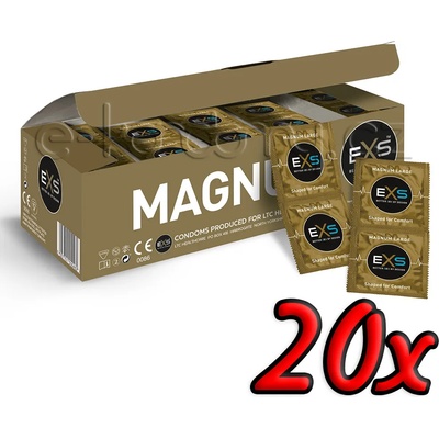 EXS Condoms Magnum 20 pack