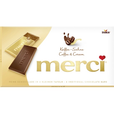 Merci tabuľková Káva 100 g