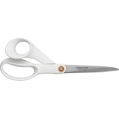 FISKARS Nožnice, univerzálne, 21 cm, FISKARS "Functional Form", biele