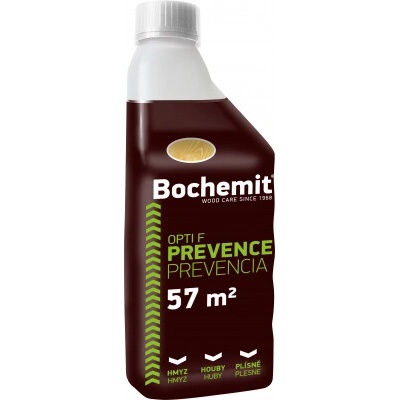 Bochemit Opti F+ ochrana dřeva proti plísním a hmyzu barva čirá, 1 kg