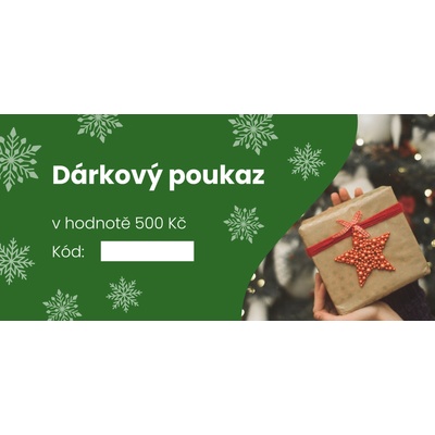 Poukaz v hodnotě 500 Kč