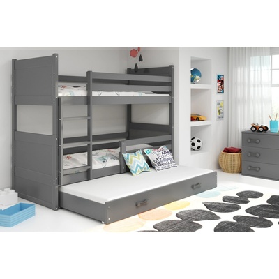 Interbeds Rico 3 Poschodová grafit sivá
