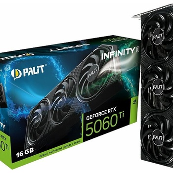 PALIT GeForce RTX 5060 Ti Infinity 3 16GB GDDR7 NE7506T019T1-GB2061S