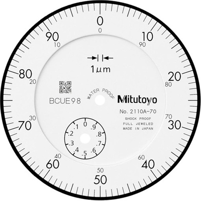 Mitutoyo Úchylkoměr číselníkový analogový 30/0,01mm iso mitu-2330ab-10