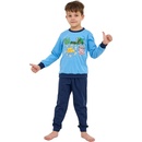 Chlapecké pyžamo CORNETTE POPCORN modrá