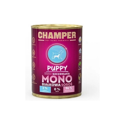 Champer Puppy s lososom 400 g