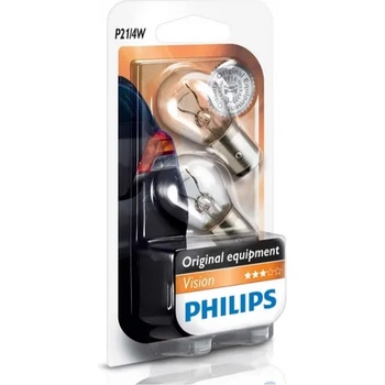 Image 1 of Philips Комплект 2 халогенни крушки Philips P21, 12V, 4W